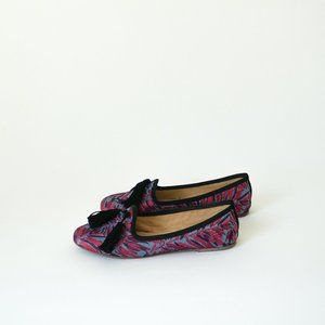 Colorful Italian Flats with Tassles 7.5